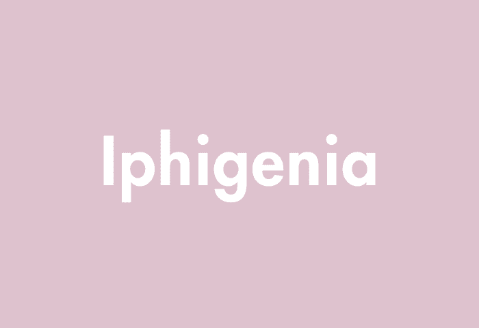 Iphigenia meaning