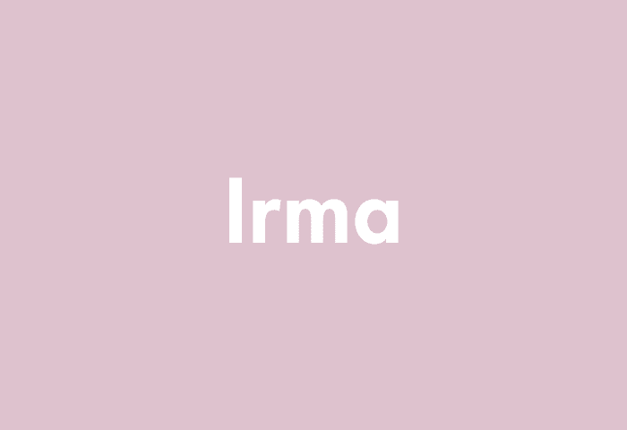 Irma meaning