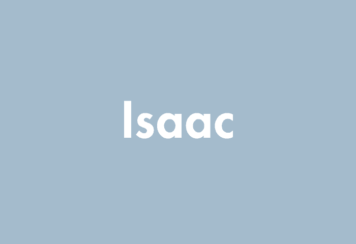 Isaac meaning