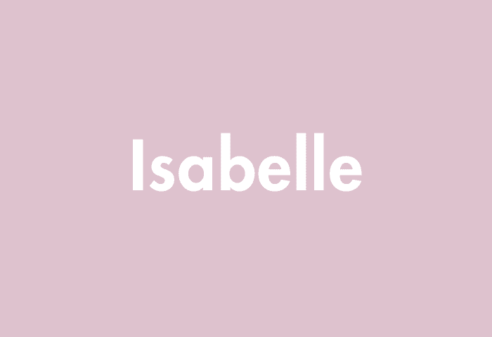 Isabelle meaning