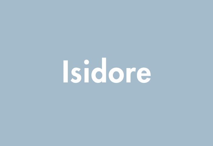 Isidore meaning