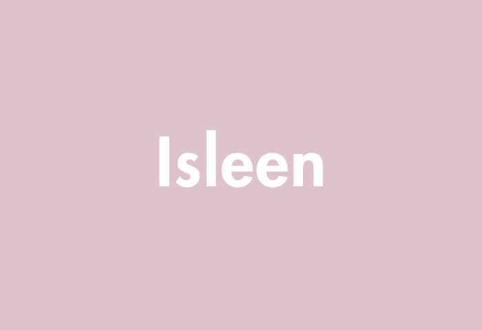 Isleen meaning