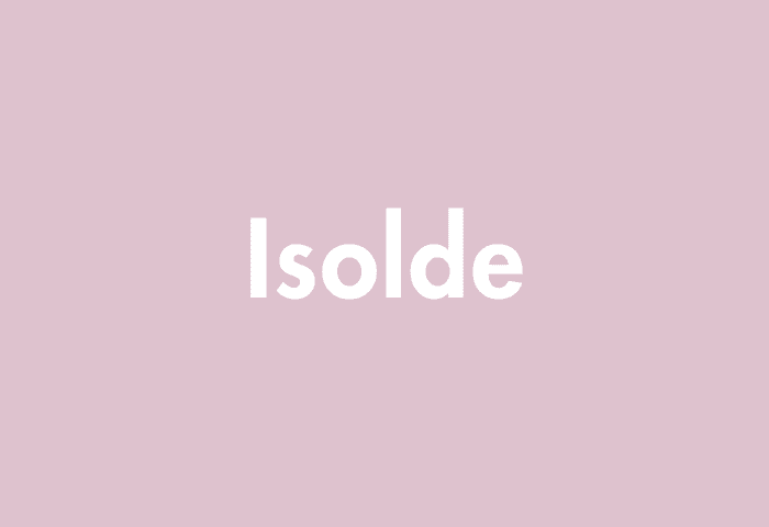Isolde meaning