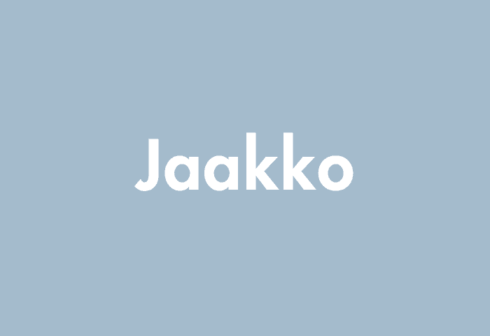 Jaakko meaning