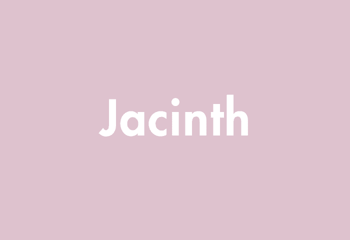 Jacinth meaning