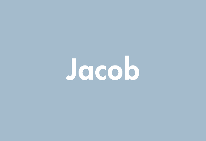 Jacob meaning