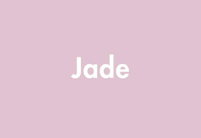 Jade meaning