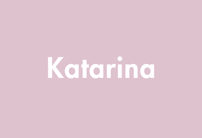 Katarina meaning