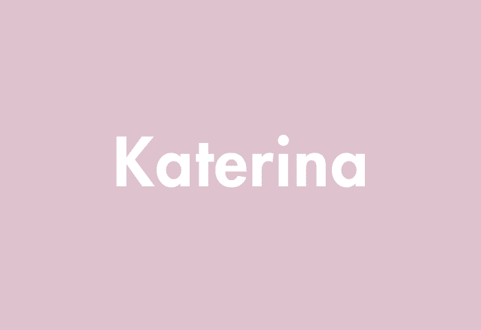 Katerina meaning