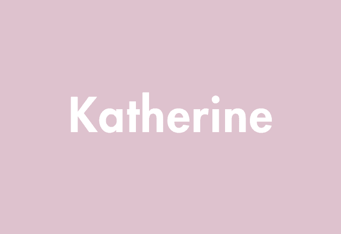 Katherine meaning