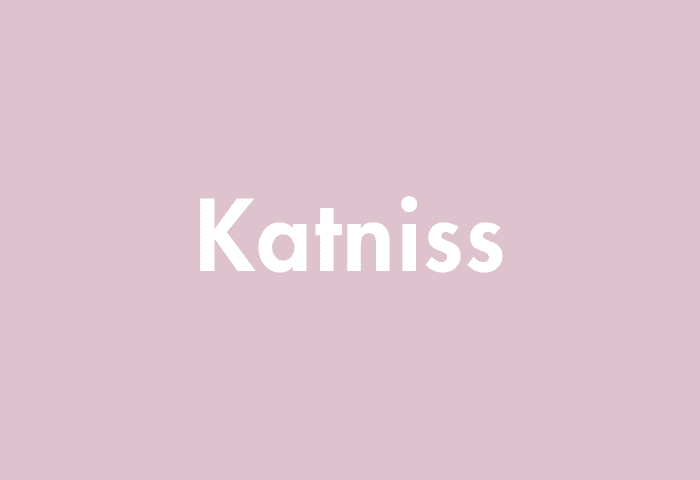 Katniss meaning