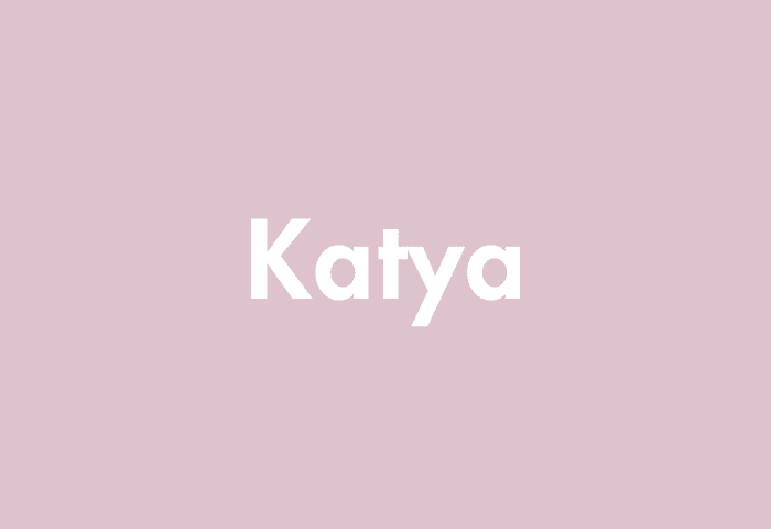 Katya meaning