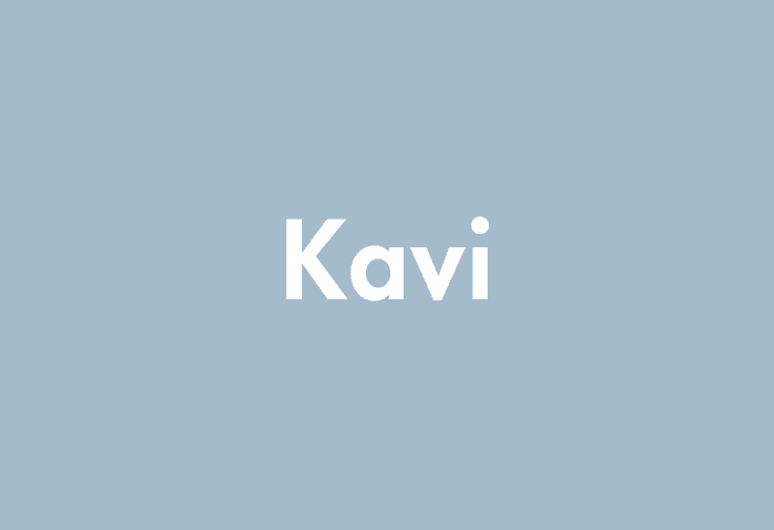 Kavi meaning