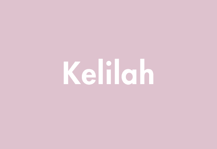Kelilah meaning