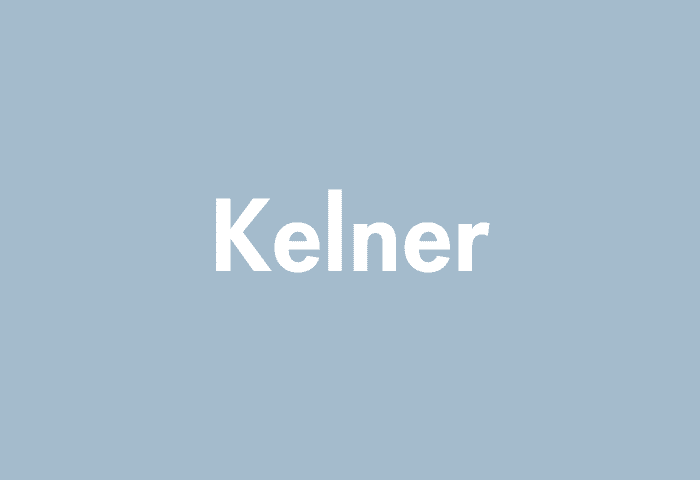 Kelner meaning