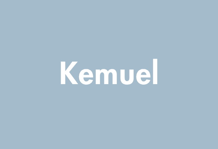 Kemuel meaning