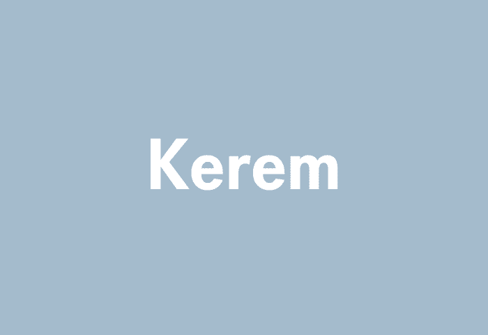 Kerem meaning