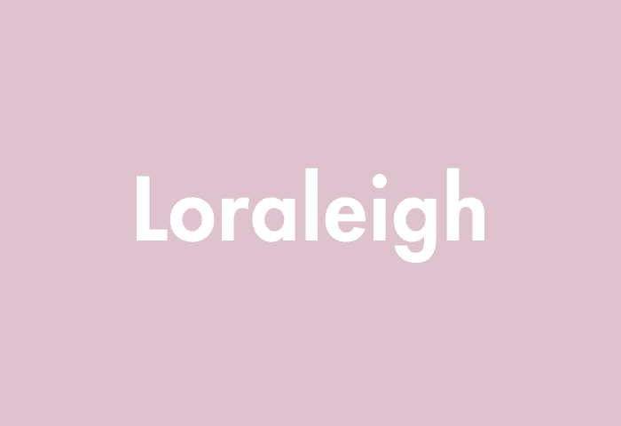 Loraleigh meaning