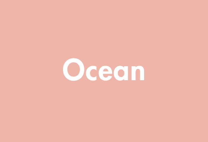 Ocean meaning