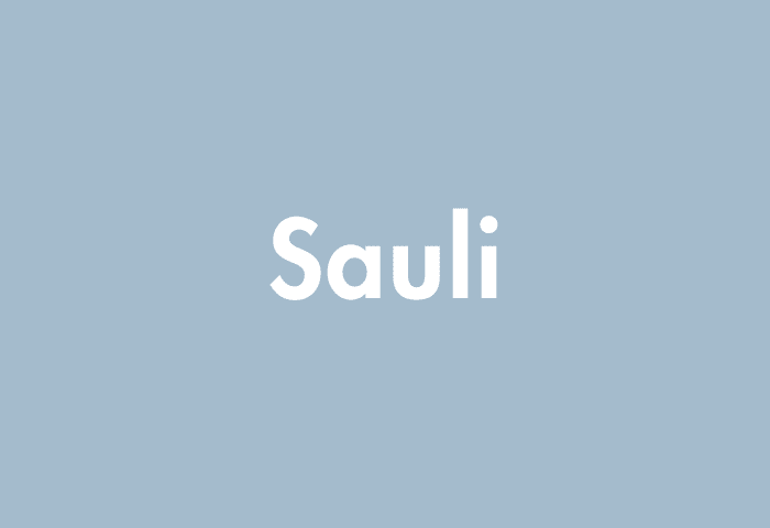 Sauli meaning