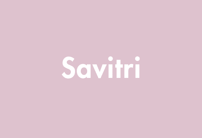 Savitri meaning