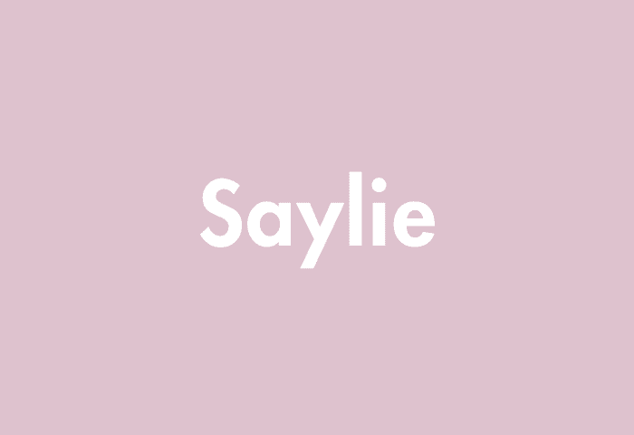 Saylie meaning