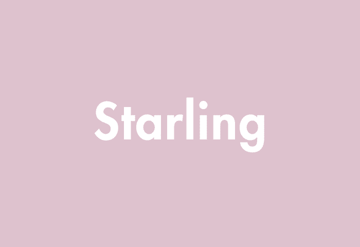 Starling meaning