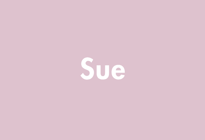 Sue meaning