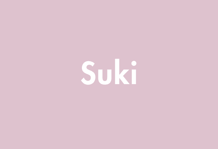 Suki meaning