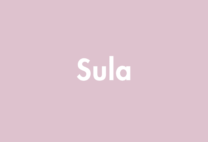 Sula meaning