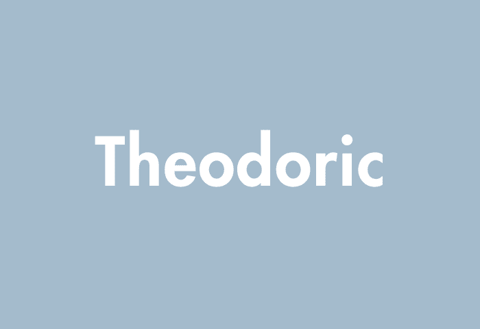Theodoric meaning