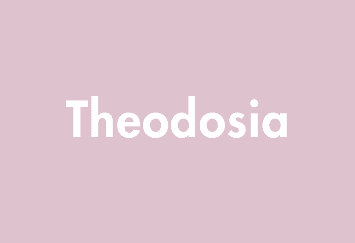 Theodosia meaning