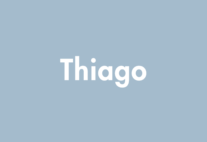 Thiago meaning