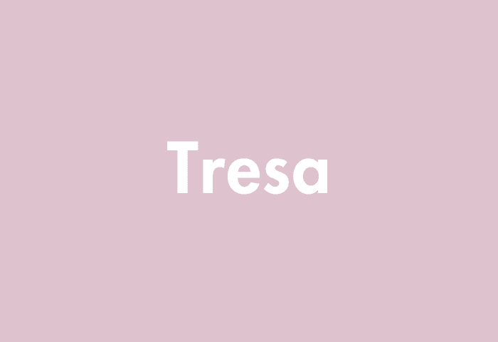 Tresa meaning