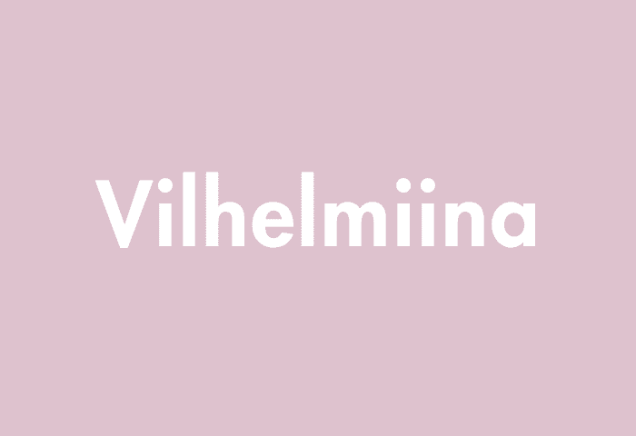 Vilhelmiina meaning