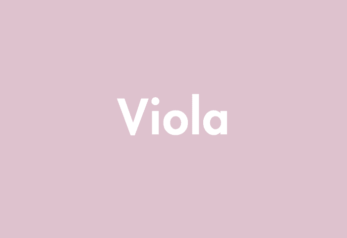 Viola meaning