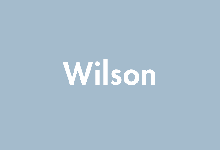 Wilson meaning