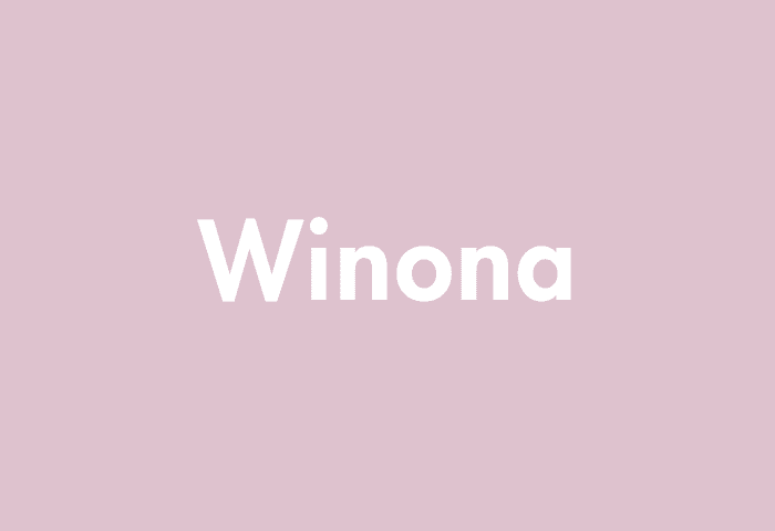Winona meaning