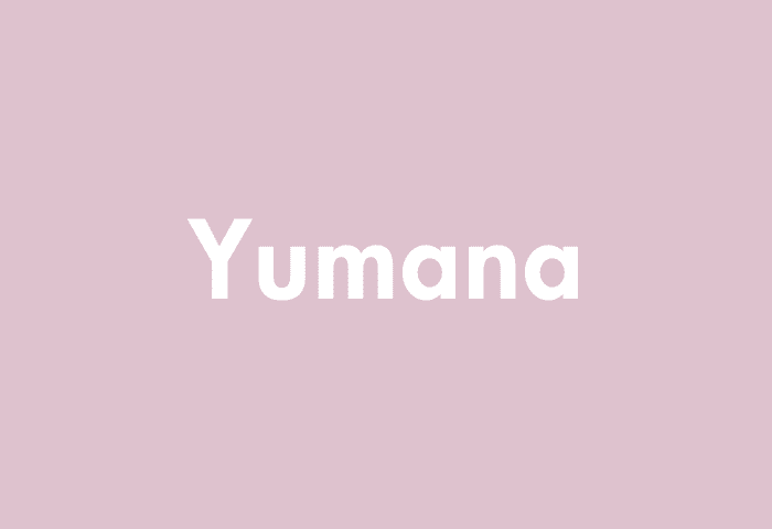 Yumana meaning