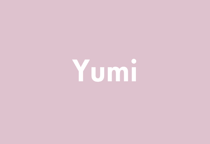 Yumi meaning