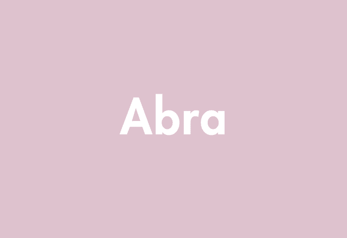 Abra meaning