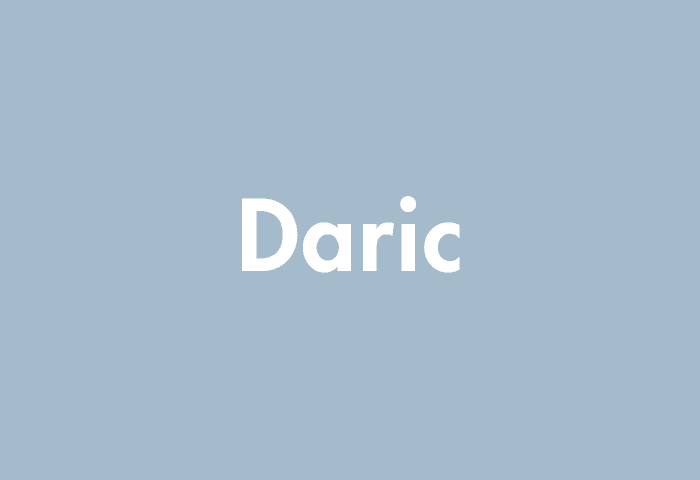 Daric meaning