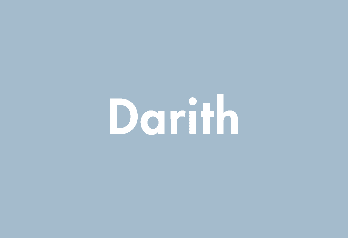 Darith meaning