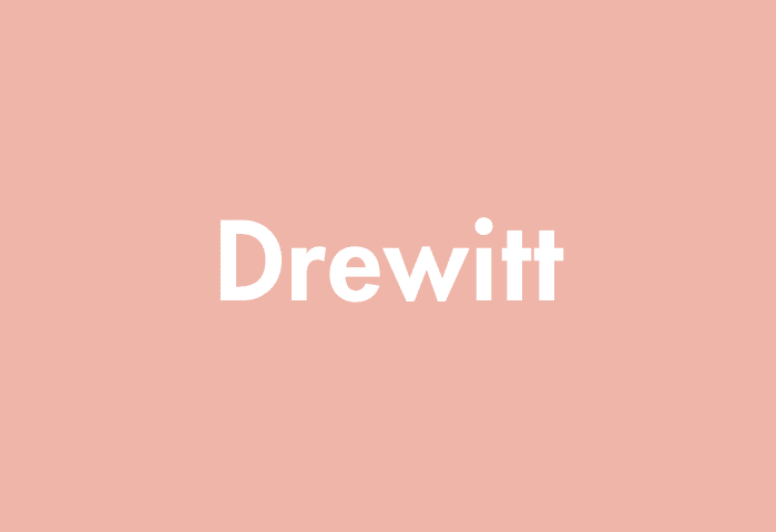 Drewitt meaning