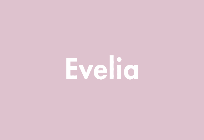 Evelia meaning