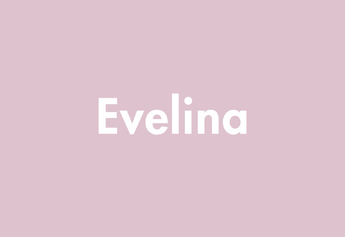 Evelina meaning