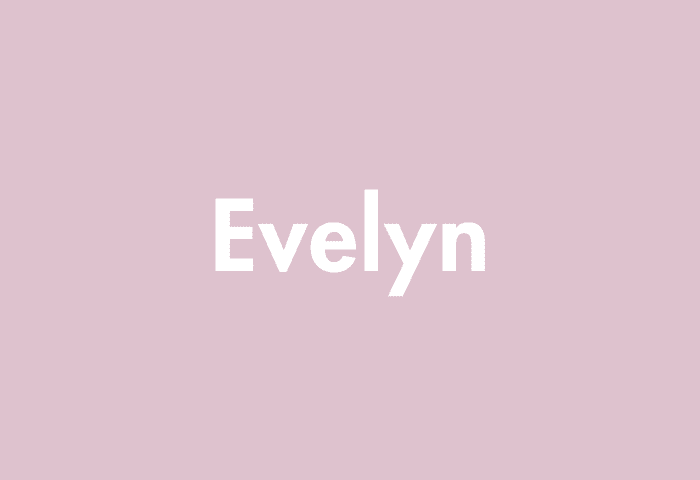 Evelyn meaning