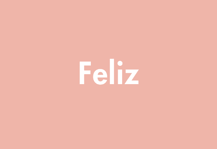 Feliz meaning