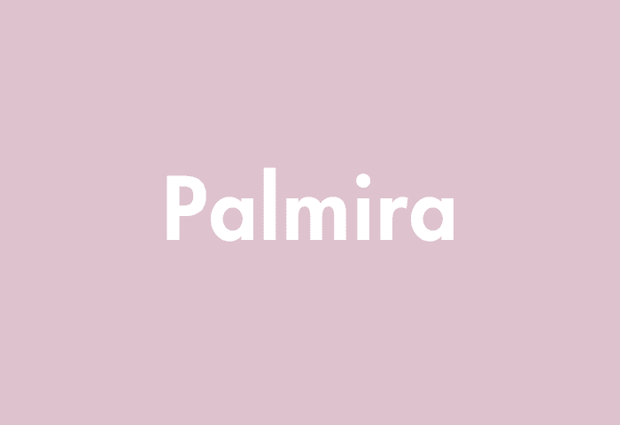 Palmira meaning