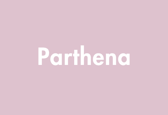 Parthena meaning